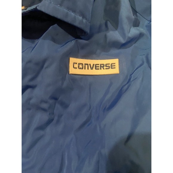 Converse All Star Kids Blue Jacket Size S - Picture 4 of 7